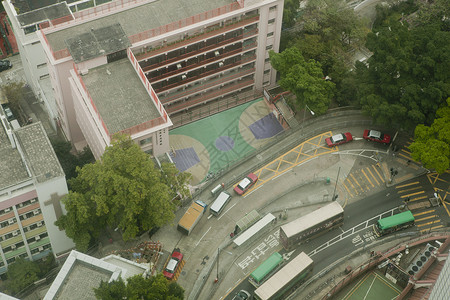 香港摩天大楼背景图片