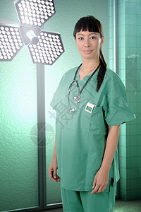 一名女外科医生图片