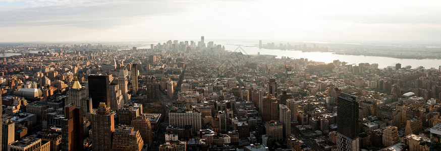 美国纽约曼哈顿的城市景观图片