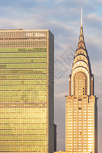 纽约市曼哈顿克莱斯勒大楼图片
