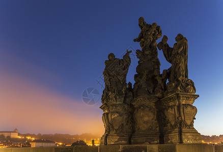 捷克布拉格城市雕像图片