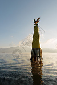 缅甸内莱湖NyaungShwe灯塔图片