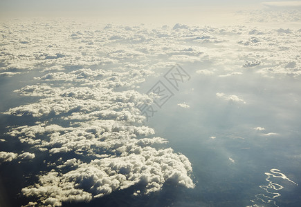 空中的云层图片