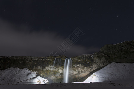 南冰岛塞尔雅兰德福斯图片