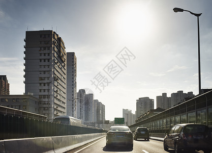 上海的高速公路交通图片