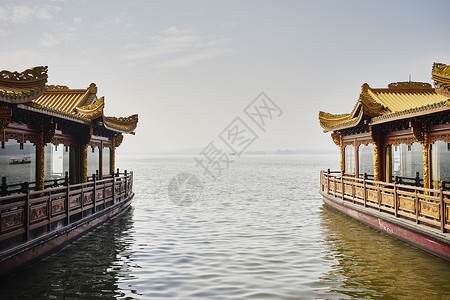 杭州西湖湖畔餐厅图片
