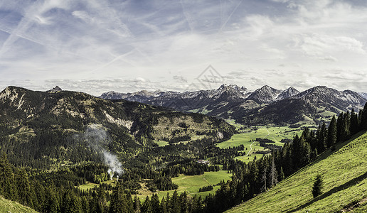 德国巴伐利亚附近的山谷图片