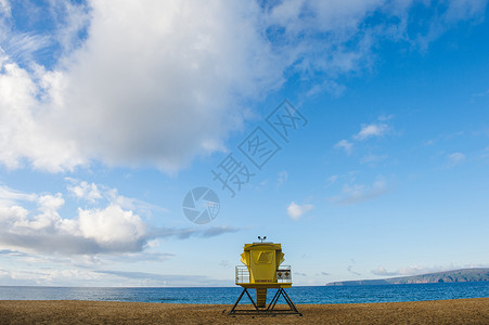 夏威夷毛伊岛海岸守望塔图片