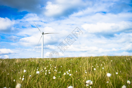 风力涡轮机西约克郡高清图片