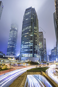中央金融区晚上香港图片