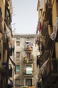 西班牙巴塞罗那住宅公寓区图片