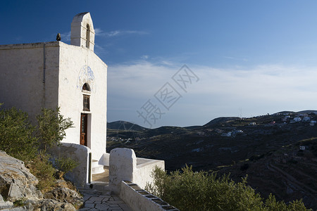希腊爱琴海塞克拉底群岛高清图片