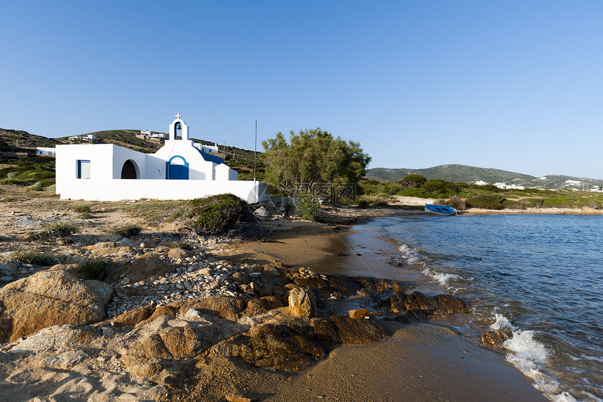 希腊爱琴海基克拉德斯群岛图片