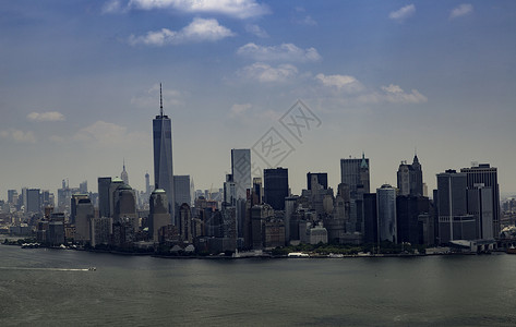 美国纽约的河滨图片