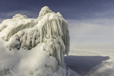 瑞典阿比斯科的雪景图片