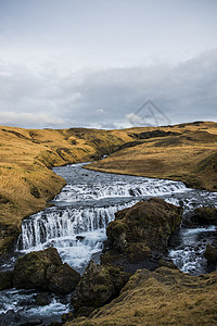 冰岛斯科加福斯瀑布图片