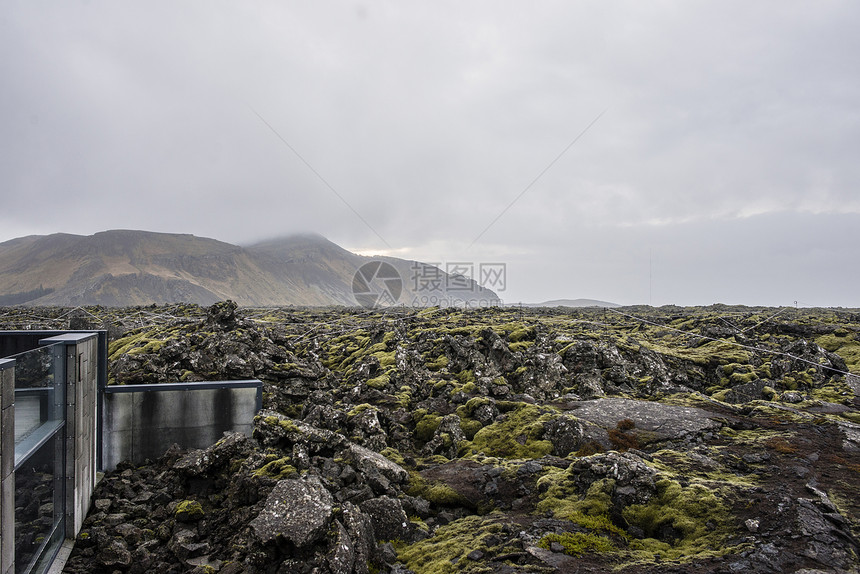 冰岛公园中心山顶景图图片