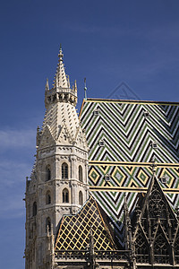 奥地利维也纳圣艾蒂安大教堂高清图片