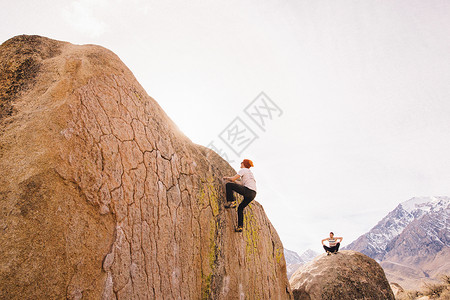 美国加利福尼亚州攀岩之友图片
