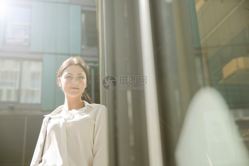 商业女人的肖像图片