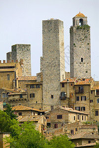 意大利托斯卡纳省锡耶山上的建筑图片