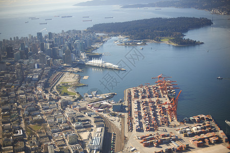 加拿大温哥华港口高端图片