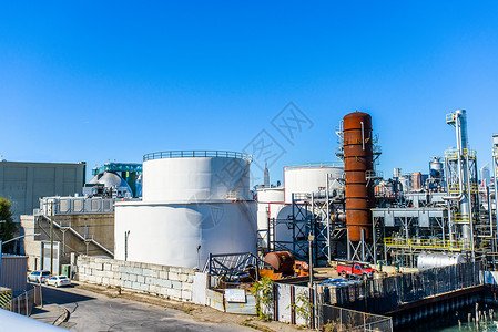生物燃料工业厂储油罐图片