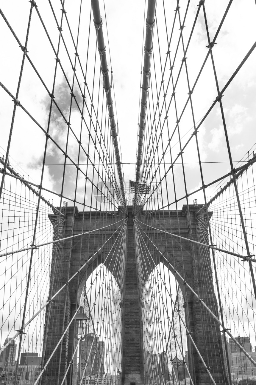 布鲁克林大桥和美之景纽约图片