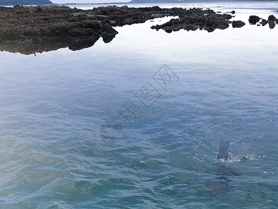 风景海岸海上地平线贝马圭高清图片