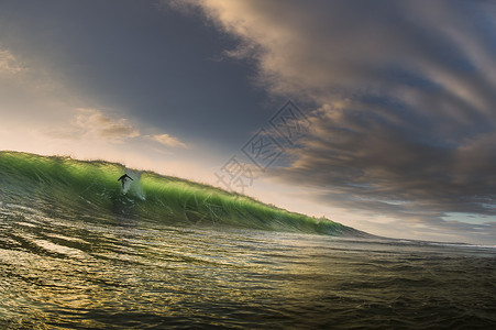 绿色冲浪板爱尔兰克拉布岛杜林克莱尔背景