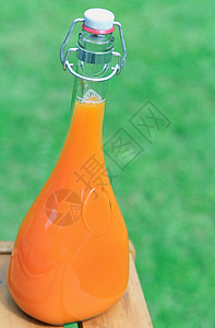 一瓶橙汁图片