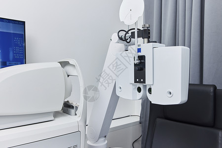 医学验光配镜专业验光机构的验光机器背景
