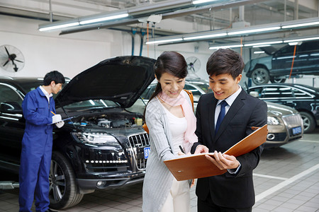 消费者安全商业活动汽车销售人员背景