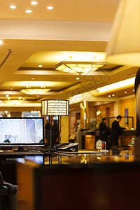 计算机俱乐部酒店大堂背景