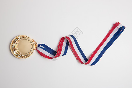 铜牌设计素材俯视影棚拍摄奖牌背景