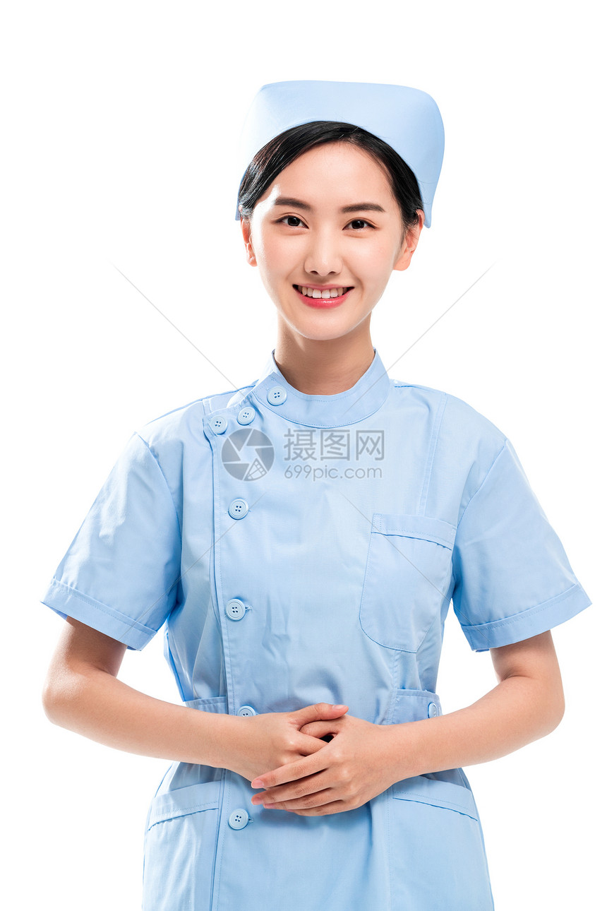 青年女护士肖像图片