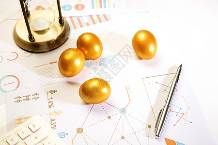 黄金纸金融理财的数据分析和计算背景
