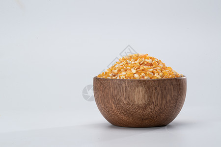 粮食储藏一碗玉米粒背景
