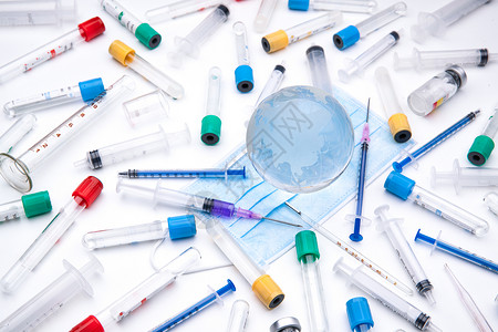 玻璃地球注射器保护研究抗疫苗背景