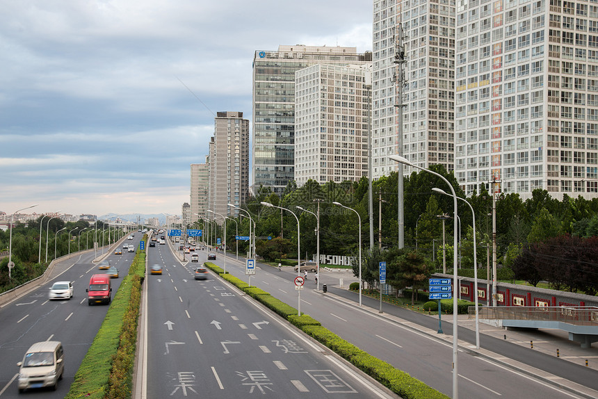 城市旅游目的地白昼北京CBD建筑图片