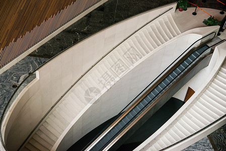 楼梯都市风光当地著名景点北京大剧院图片