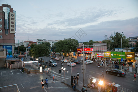 北京西单商业街图片