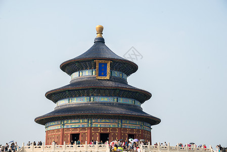 圆柱台阶传统文化名胜古迹主题北京天坛公园背景