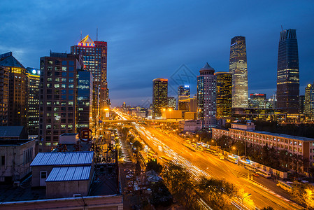 北京市区的城市建筑和高楼图片