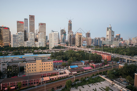 摄影繁华繁荣北京城市建筑图片