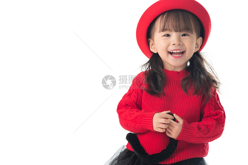 坐着亚洲放松可爱的小女孩特写图片