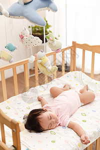 高视角放松健康宝宝睡觉图片