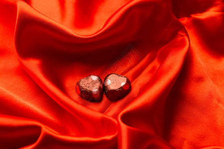红色专题品质甜食华丽的情人节静物背景