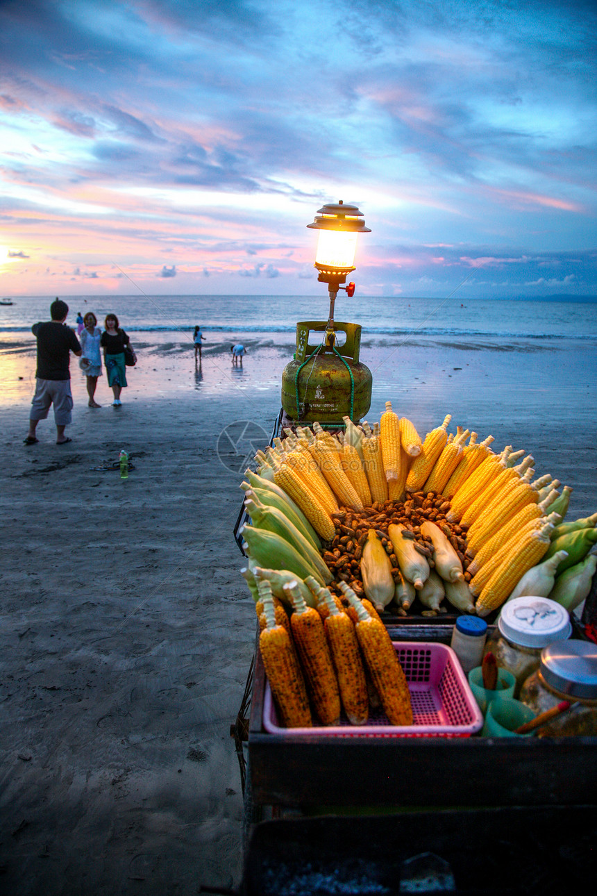 巴厘岛海边小吃图片