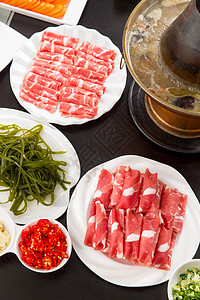 老北京火锅涮羊肉图片